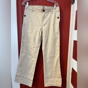 Vintage Classic Tan Wide-Leg Pants 8P